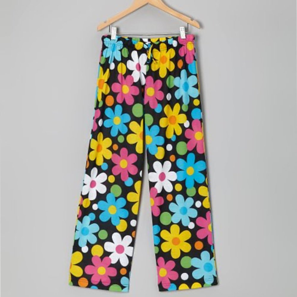 BEEPOSH Melissa & Doug Bloomer Floral Print Pajama Pants Girls size XS 4-6
